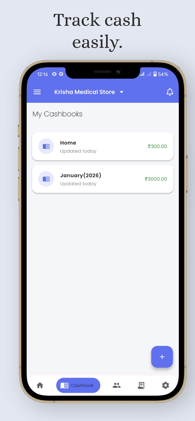 Cashbook